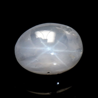0.89 Ct. Grey Star Sapphire from Ceylon (Sri Lanka) Video