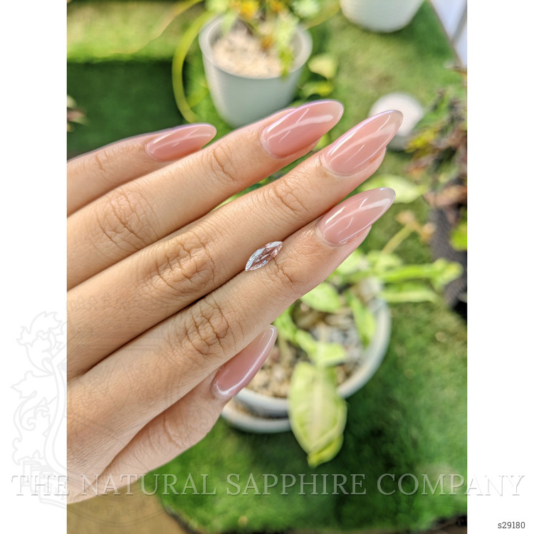 0.82 Ct. Pink Sapphire from Ceylon (Sri Lanka)