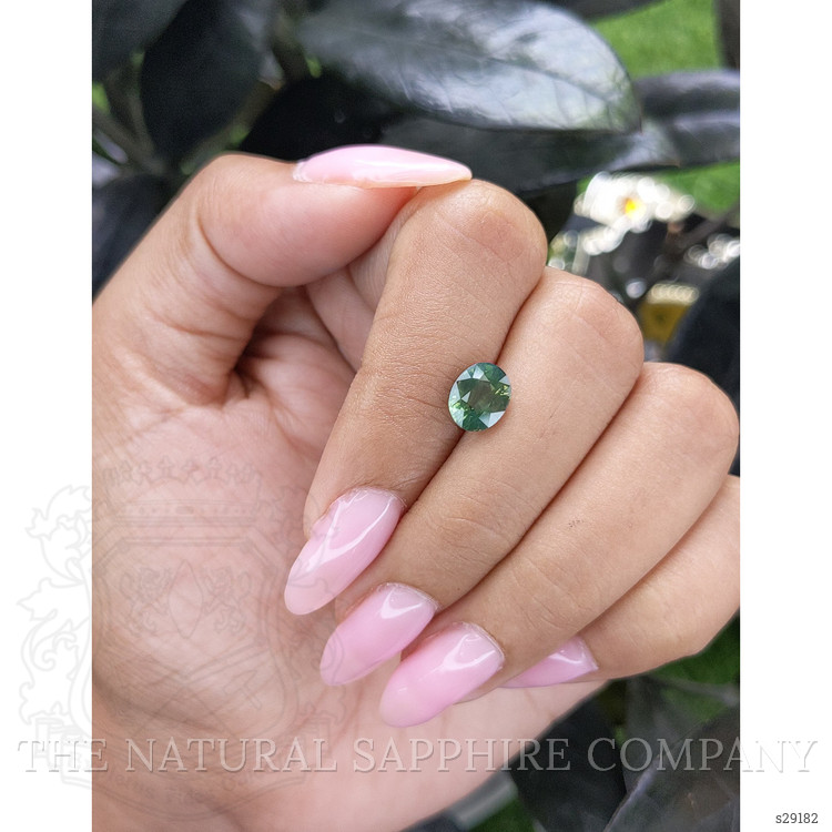 2.02 Ct. Green Sapphire from Madagascar