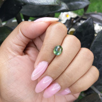 2.61 Ct. Bi Color Sapphire from Madagascar Life Style