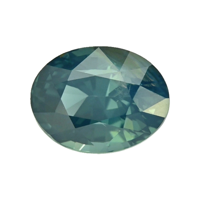 1.58 Ct. Bluish Green Sapphire from Madagascar Video
