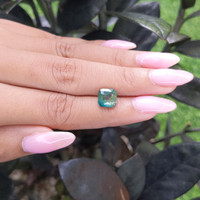 3.54 Ct. Bi Color Sapphire from Madagascar Life Style