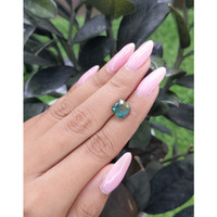 3.54 Ct. Bi Color Sapphire from Madagascar Life Style