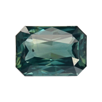 2.56 Ct. Bluish Green Sapphire from Madagascar Video