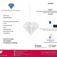 1.06 Ct. Blue Sapphire from Ceylon (Sri Lanka) Pdf