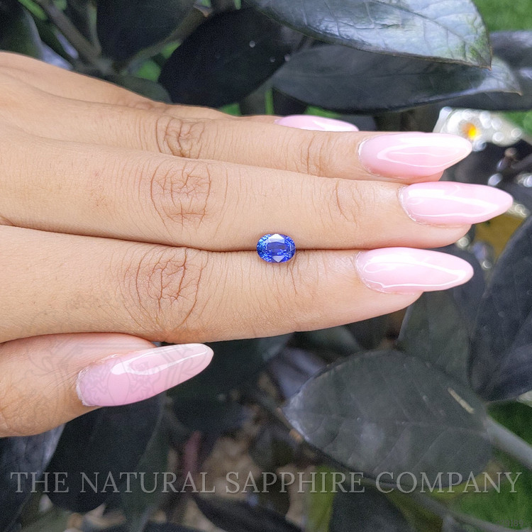 1.06 Ct. Blue Sapphire from Ceylon (Sri Lanka)