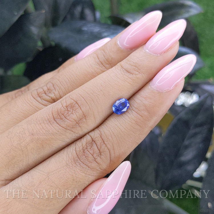 1.06 Ct. Blue Sapphire from Ceylon (Sri Lanka)