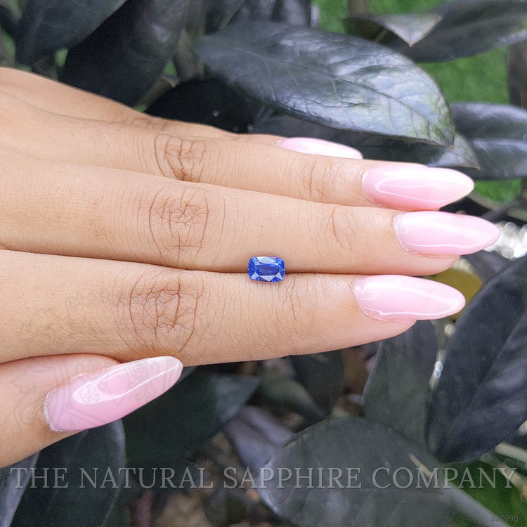 1.03 Ct. Blue Sapphire from Ceylon (Sri Lanka)