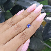 1.03 Ct. Blue Sapphire from Ceylon (Sri Lanka) Life Style