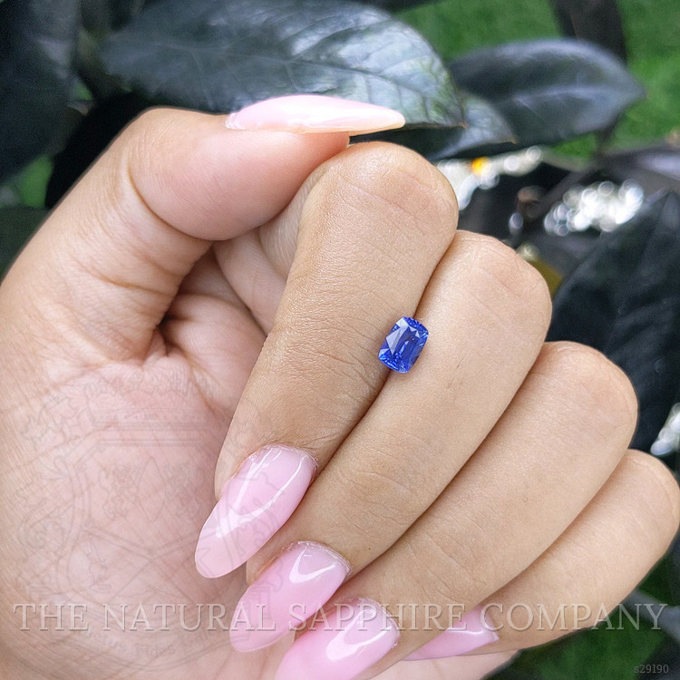 1.03 Ct. Blue Sapphire from Ceylon (Sri Lanka)
