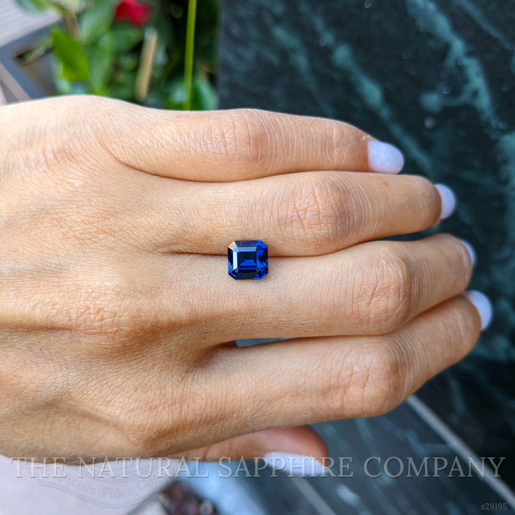2.58 Ct. Blue Sapphire from Ceylon (Sri Lanka)