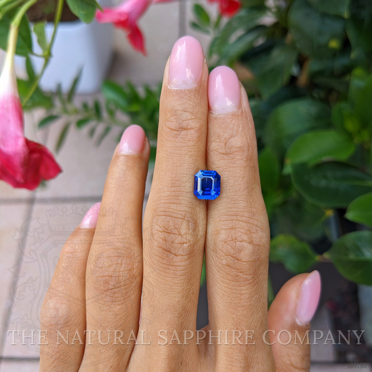2.58 Ct. Blue Sapphire from Ceylon (Sri Lanka)