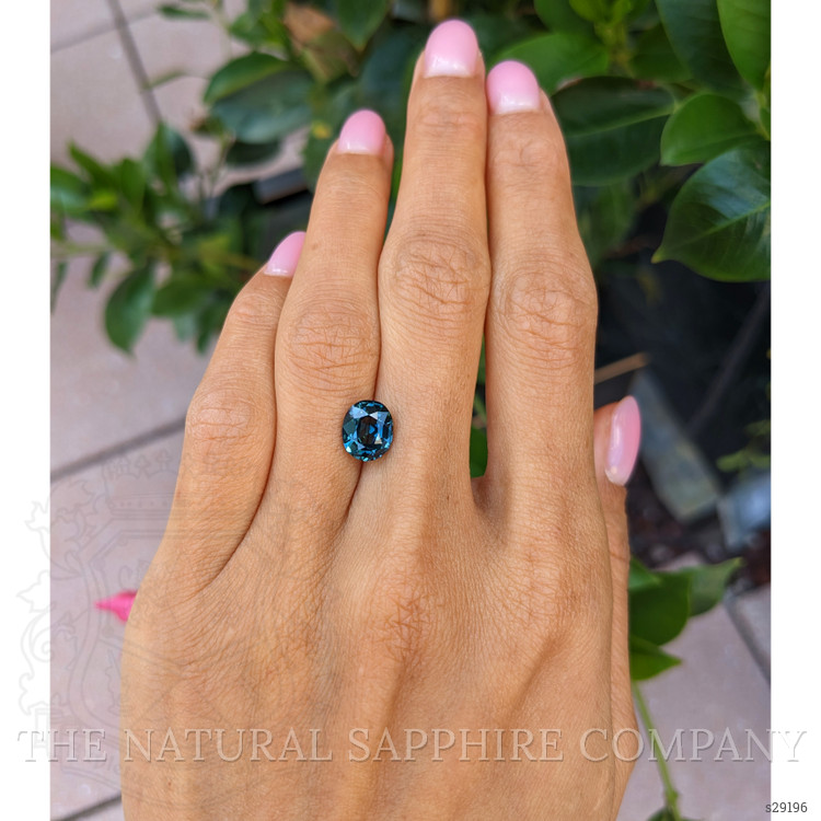 3.01 Ct. Greenish Blue Sapphire from Madagascar