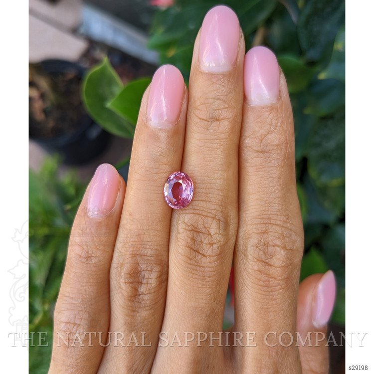 2.44 Ct. Pink Sapphire from Ceylon (Sri Lanka)