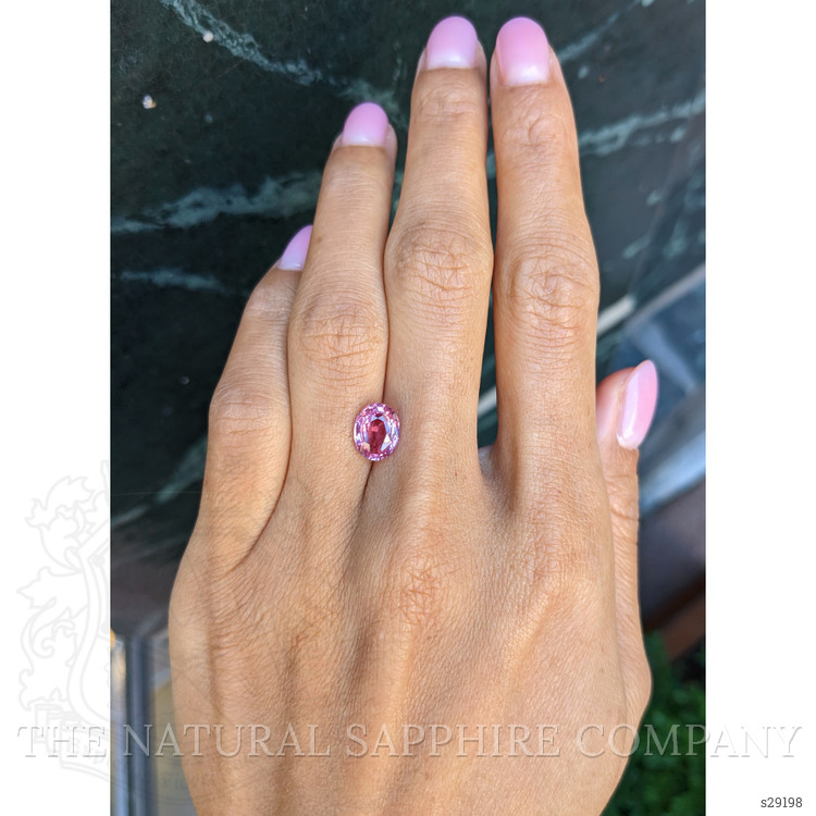 2.44 Ct. Pink Sapphire from Ceylon (Sri Lanka)