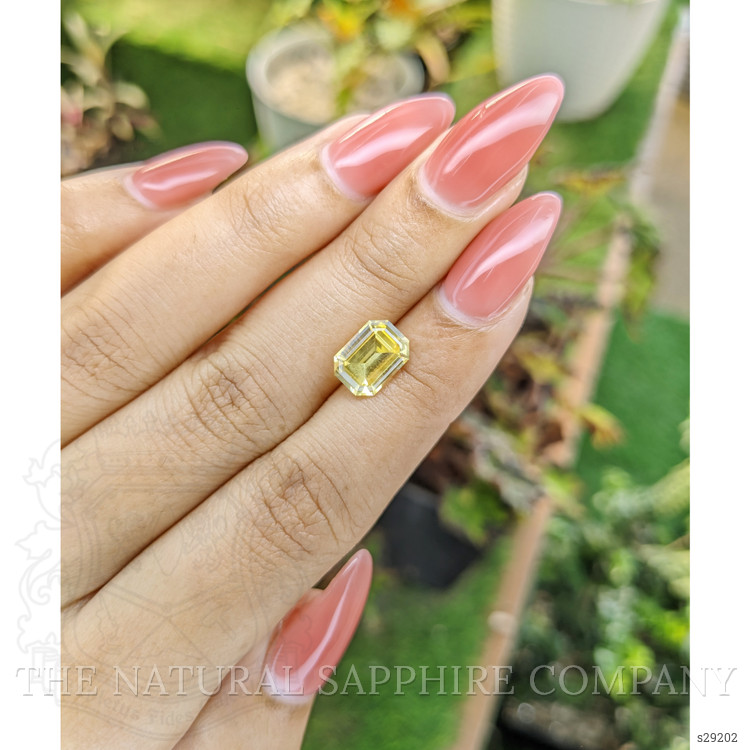 2.75 Ct. Yellow Sapphire from Ceylon (Sri Lanka)