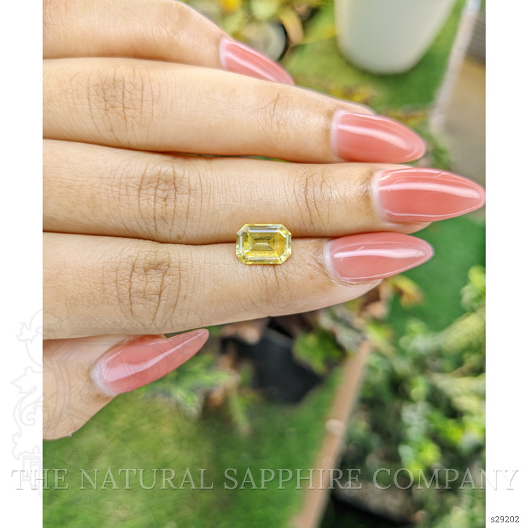 2.75 Ct. Yellow Sapphire from Ceylon (Sri Lanka)