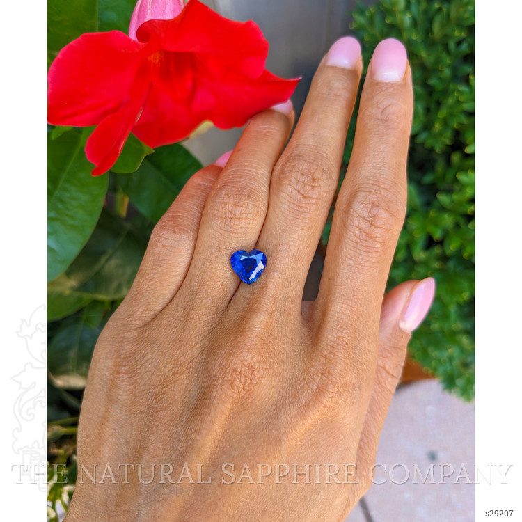 2.71 Ct. Blue Sapphire from Ceylon (Sri Lanka)