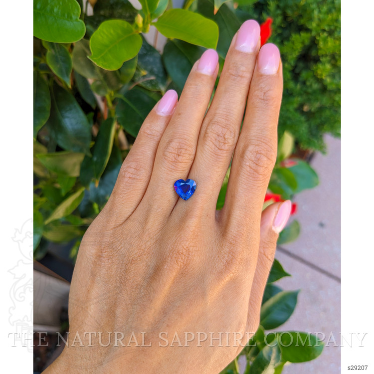 2.71 Ct. Blue Sapphire from Ceylon (Sri Lanka)