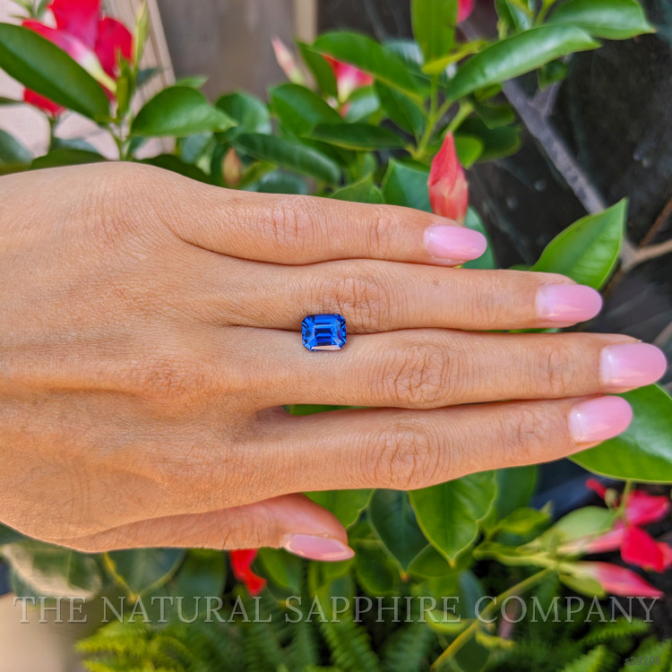 3.43 Ct. Blue Sapphire from Ceylon (Sri Lanka)