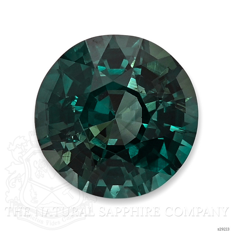 5.25 Ct. Bluish Green Sapphire from Ceylon (Sri Lanka)