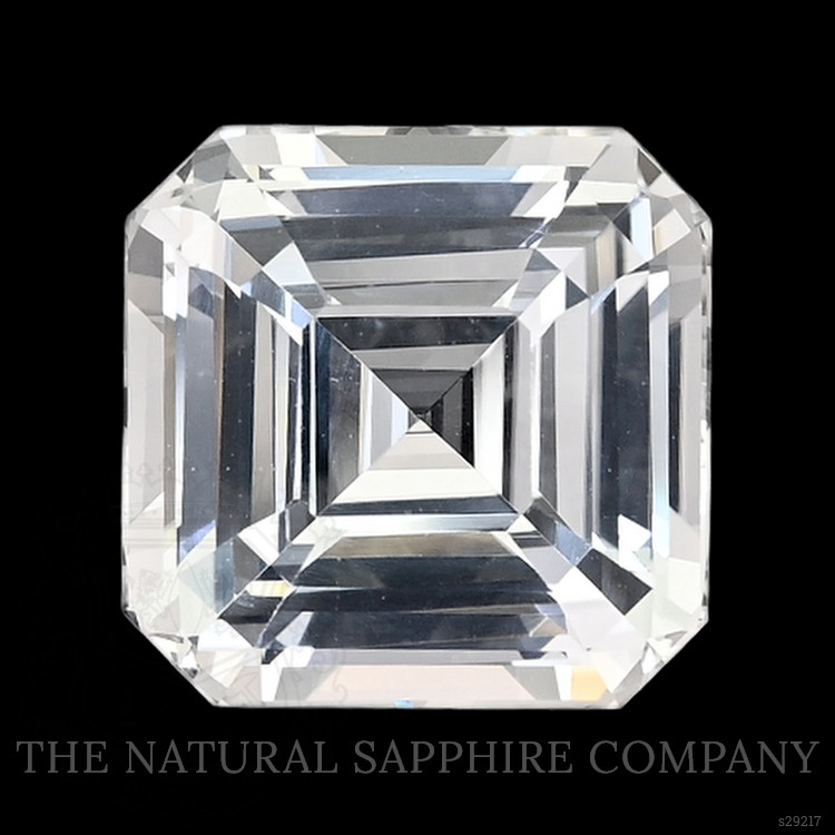 12.01 Ct. White Sapphire from Ceylon (Sri Lanka)