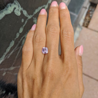 2.38 Ct. Pink Sapphire from Ceylon (Sri Lanka) Life Style