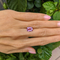 3.52 Ct. Pink Sapphire from Ceylon (Sri Lanka) Life Style