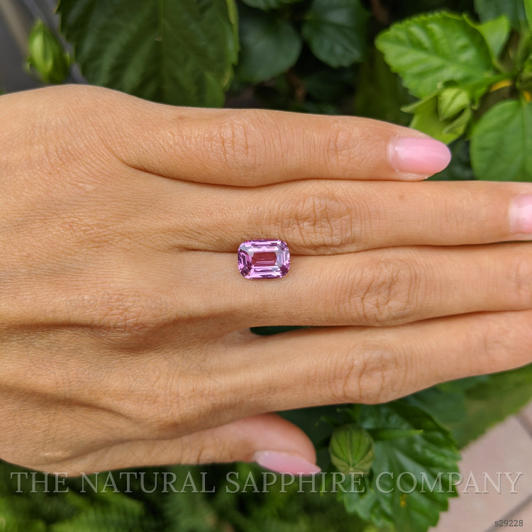 3.52 Ct. Pink Sapphire from Ceylon (Sri Lanka)