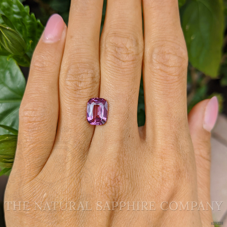 3.52 Ct. Pink Sapphire from Ceylon (Sri Lanka)