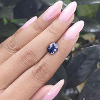 2.69 Ct. Blue Sapphire from Madagascar Life Style