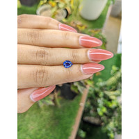 1.23 Ct. Blue Sapphire from Ceylon (Sri Lanka) Life Style