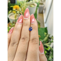 0.98 Ct. Blue Sapphire from Ceylon (Sri Lanka) Life Style
