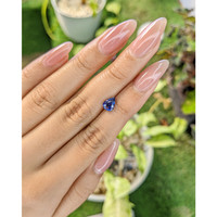 1.06 Ct. Blue Sapphire from Ceylon (Sri Lanka) Life Style
