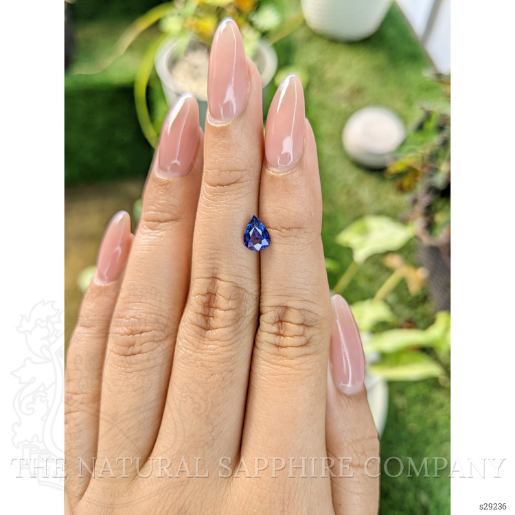 1.06 Ct. Blue Sapphire from Ceylon (Sri Lanka)
