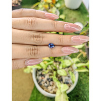 1.06 Ct. Blue Sapphire from Ceylon (Sri Lanka) Life Style