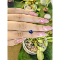 1.16 Ct. Blue Sapphire from Ceylon (Sri Lanka) Life Style