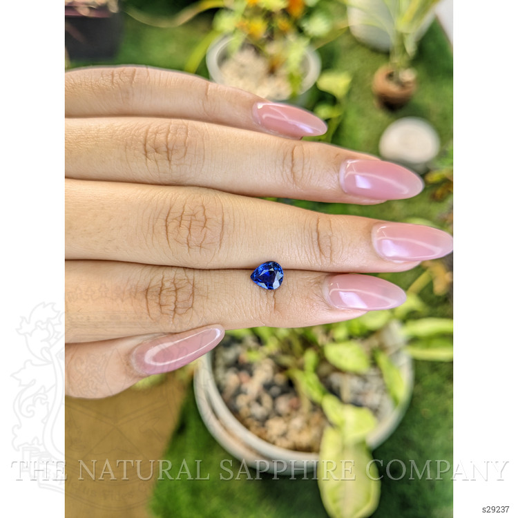 1.16 Ct. Blue Sapphire from Ceylon (Sri Lanka)