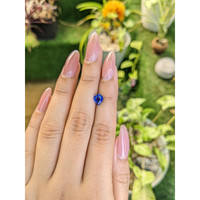 1.16 Ct. Blue Sapphire from Ceylon (Sri Lanka) Life Style