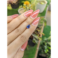 1.36 Ct. Blue Sapphire from Ceylon (Sri Lanka) Life Style