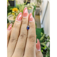 1.01 Ct. Blue Sapphire from Ceylon (Sri Lanka) Life Style