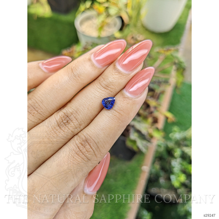 1.06 Ct. Blue Sapphire from Ceylon (Sri Lanka)