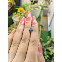 1.06 Ct. Blue Sapphire from Ceylon (Sri Lanka) Life Style