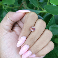 1.86 Ct. Padparadscha Sapphire from Madagascar Life Style