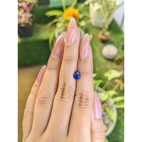 1.23 Ct. Blue Sapphire from Ceylon (Sri Lanka) Life Style