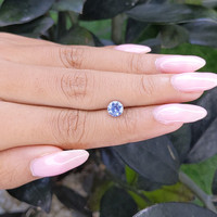 1.03 Ct. Blue Sapphire from Ceylon (Sri Lanka) Life Style