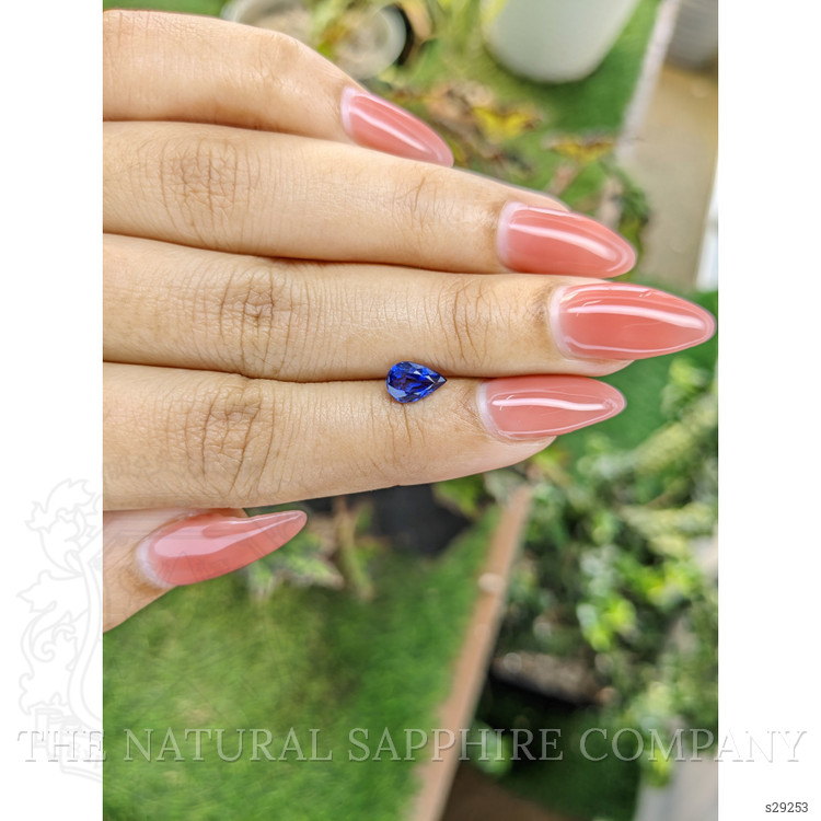 1.04 Ct. Blue Sapphire from Ceylon (Sri Lanka)