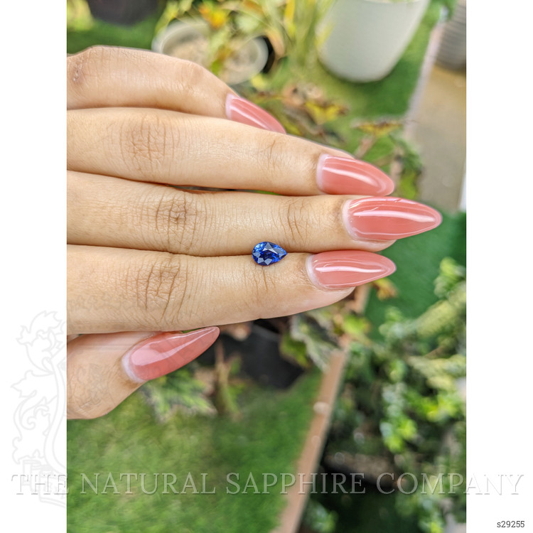 1.15 Ct. Blue Sapphire from Ceylon (Sri Lanka)
