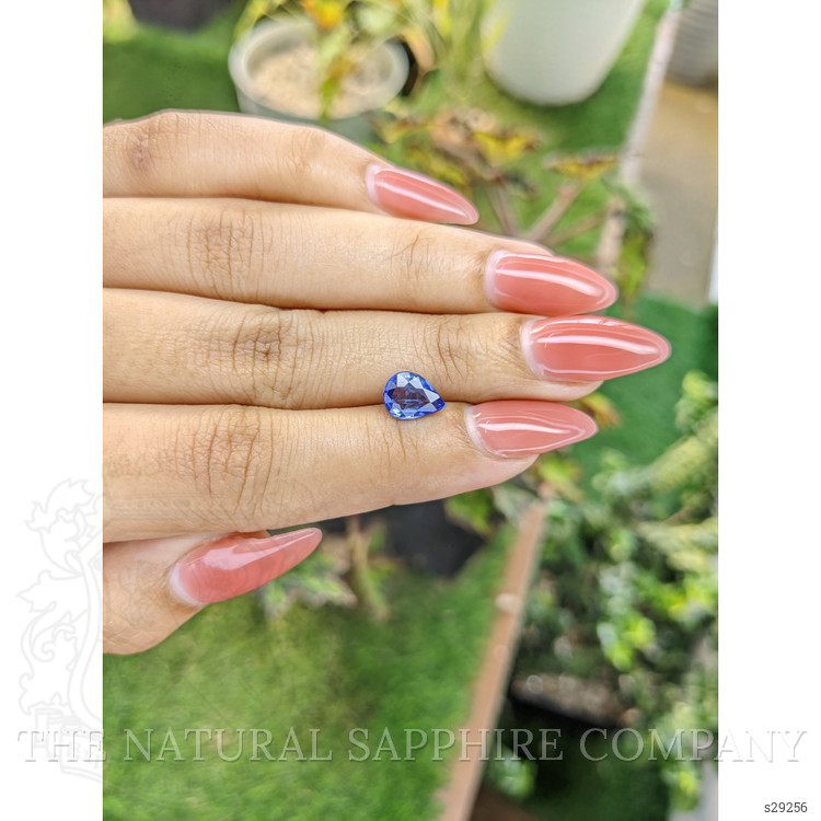 1.66 Ct. Blue Sapphire from Ceylon (Sri Lanka)