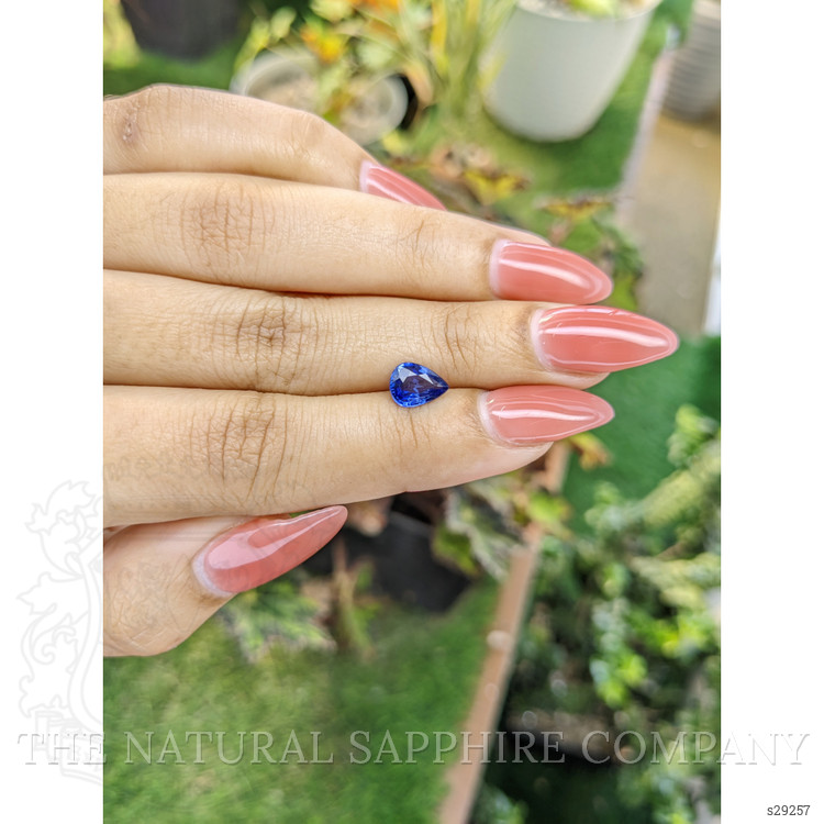 1.15 Ct. Blue Sapphire from Ceylon (Sri Lanka)